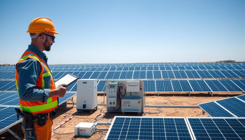 Moderne Solartechnik