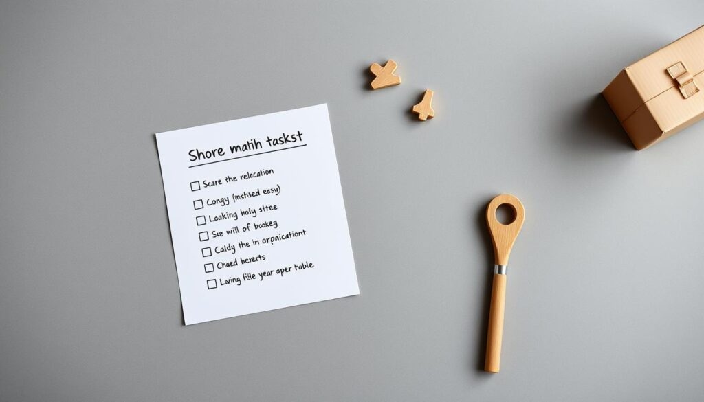 Umzugsorganisation Checkliste